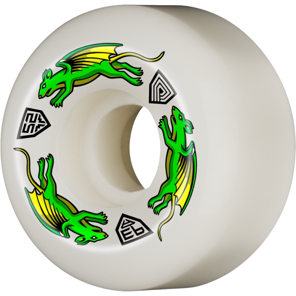 Powell Peralta Nano Rats Dragon Formula 93A 52mm x 30mm Skateboard Wheels