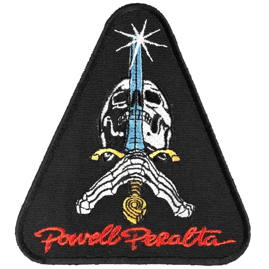 Powell Peralta Skull & Sword Black Patch