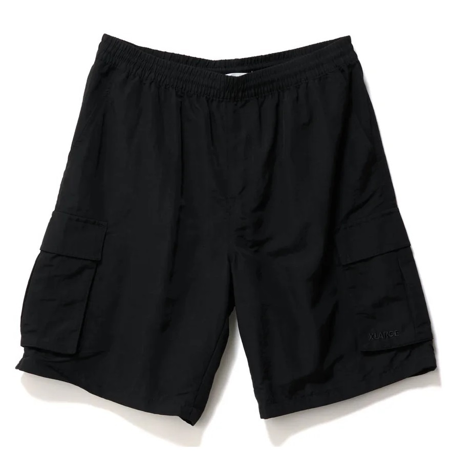 XLarge 91 Nylon Cargo Black Shorts [Size: 30]