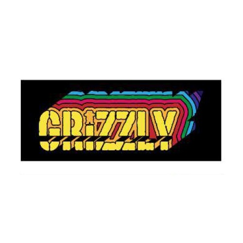 Grizzly Extra Large Stamp Holiday 22 V1 Skateboard Sticker