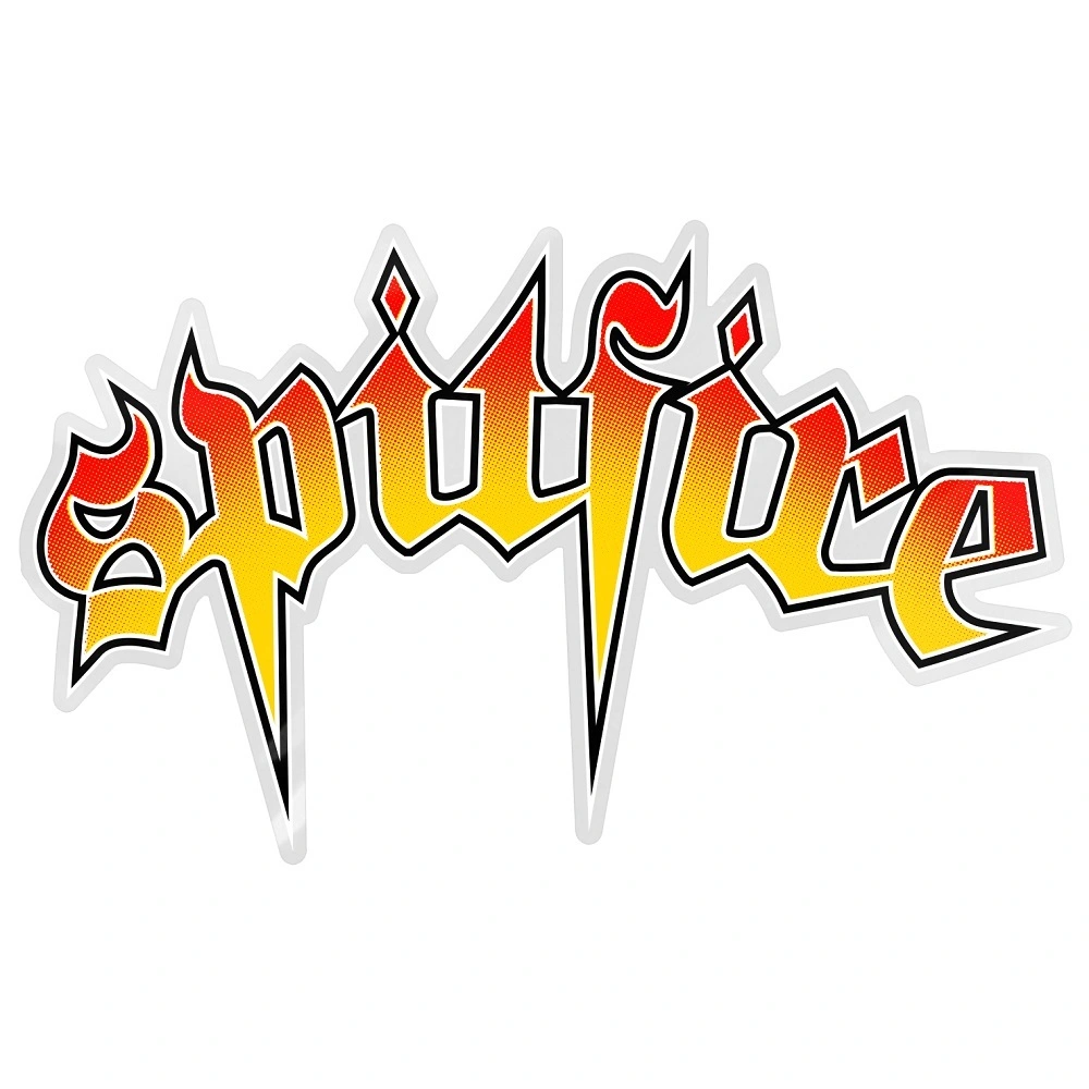 Spitfire Venom Script Medium Sticker