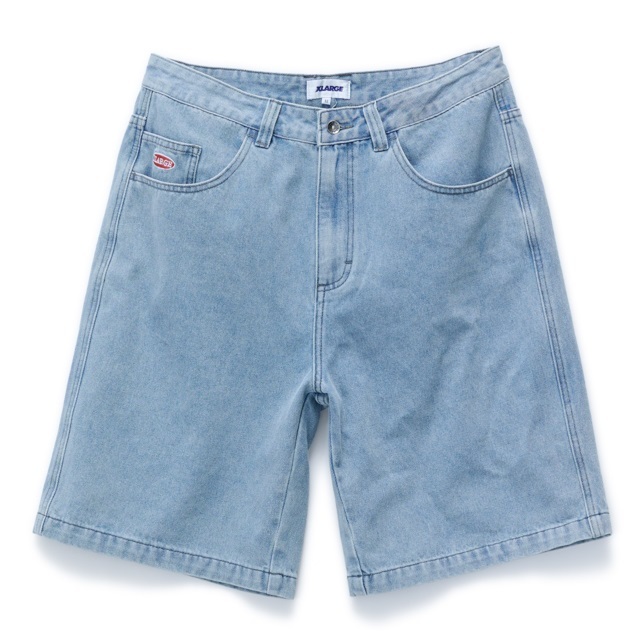 XLarge Bull Denim 91 Light Blue Shorts [Size: 26]