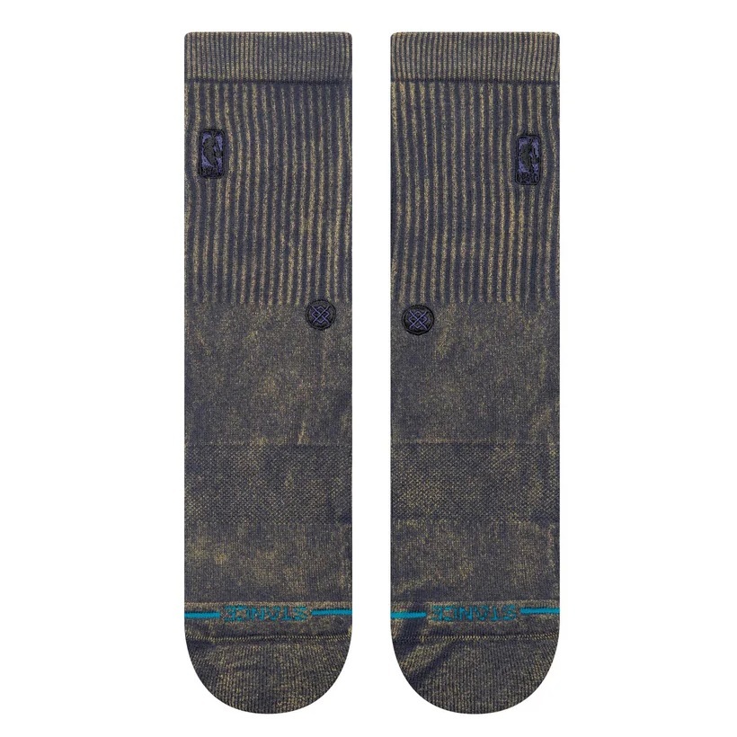 Stance NBA Logoman Wash Navy Large Mens Socks