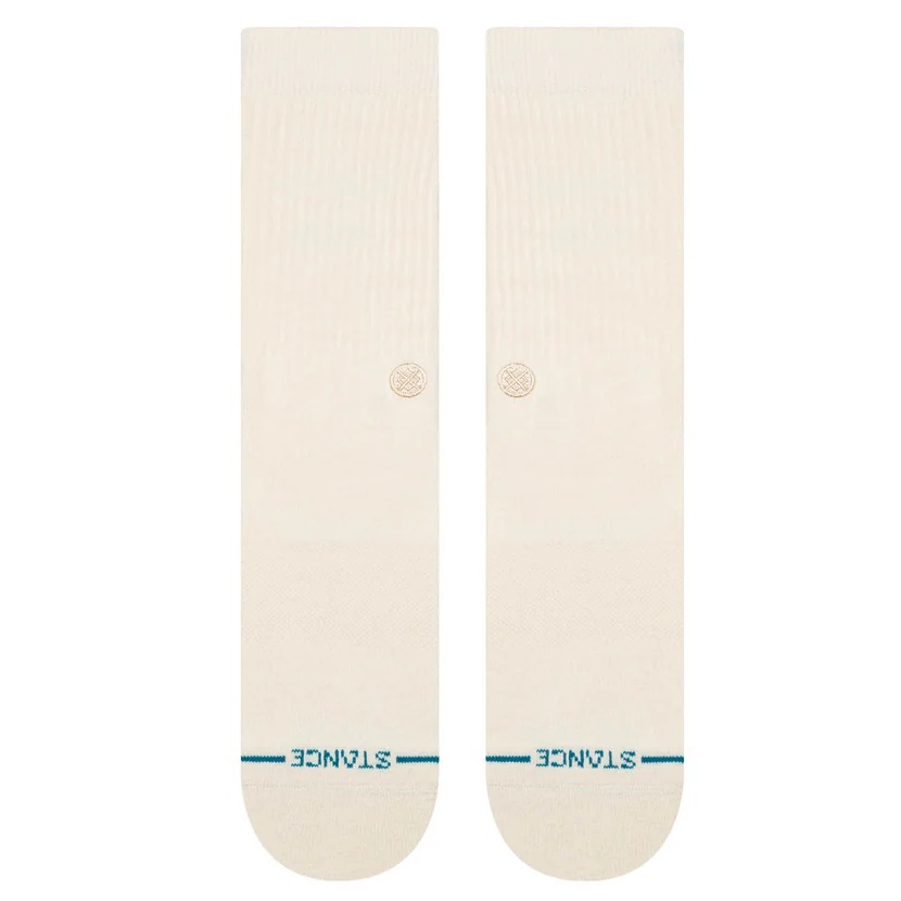 Stance Icon Organic Crew Canvas Large Mens Socks