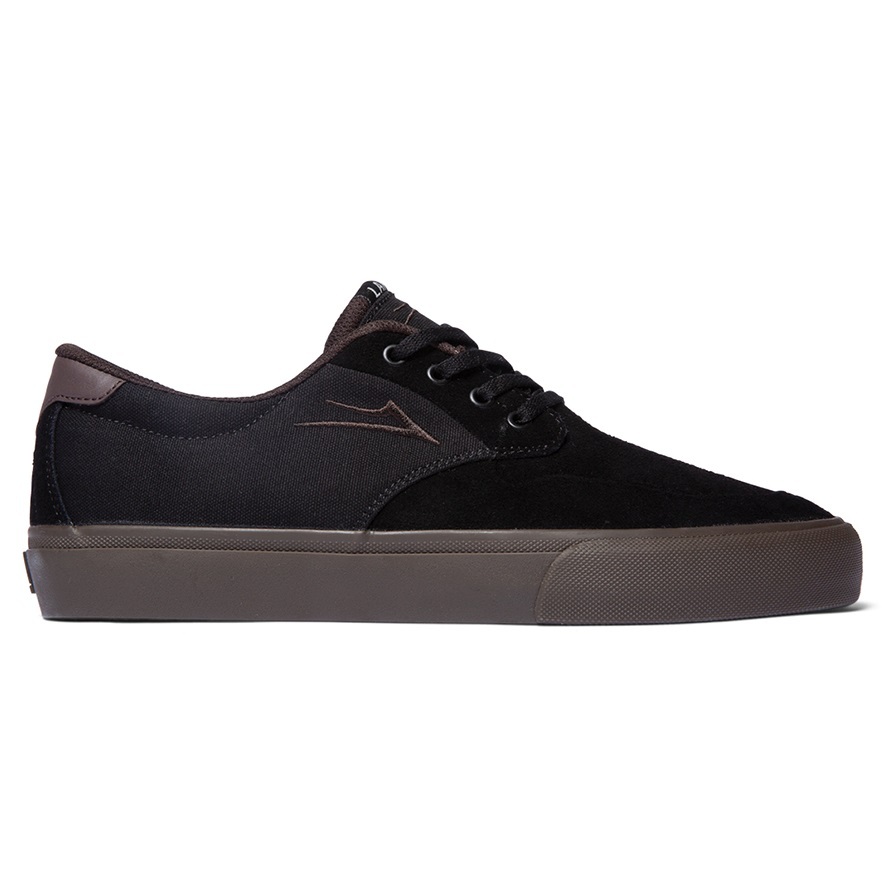 Lakai Riley 3 Black Gum Suede Mens Skate Shoes [Size: US 9]