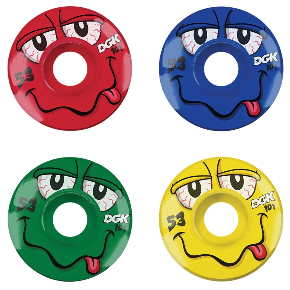 DGK Drizzle 101D 52mm Skateboard Wheels