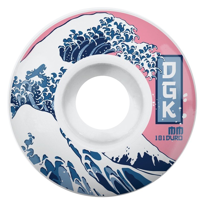 DGK Tsunami Pink 101A 53mm Skateboard Wheels