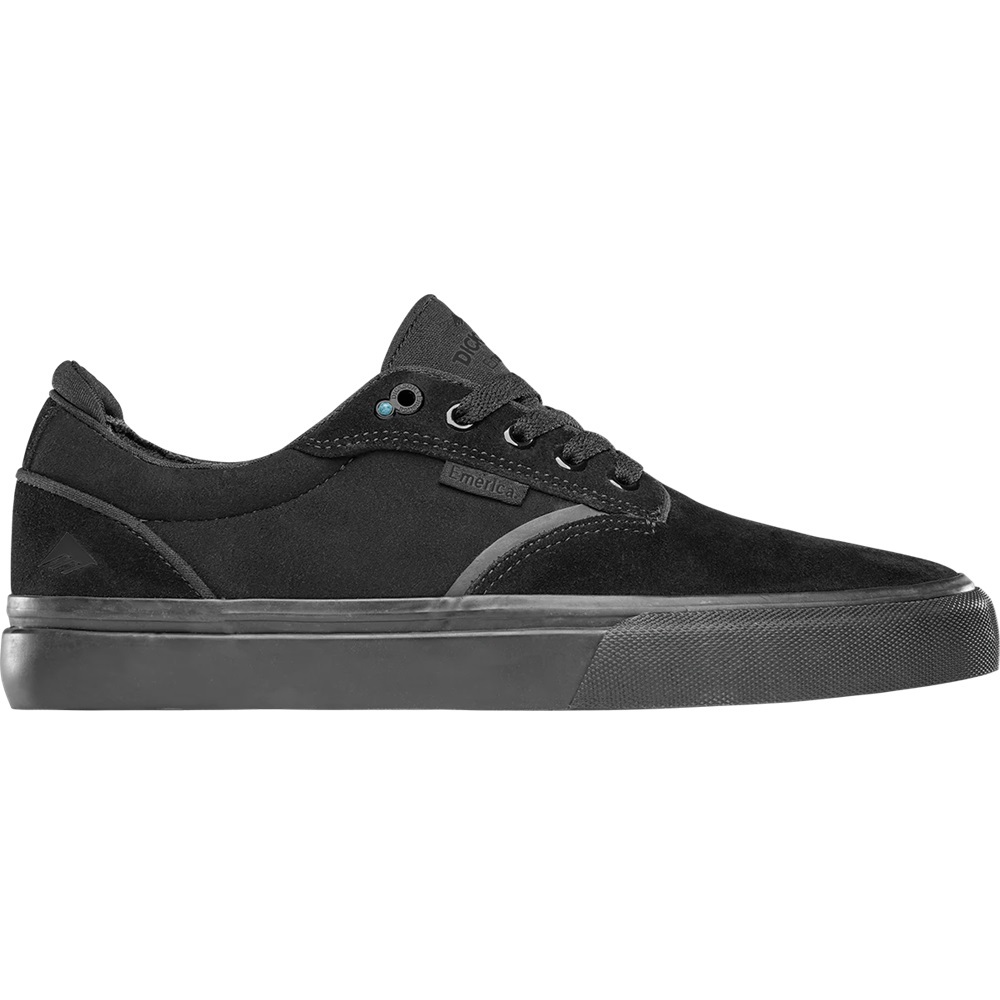 Emerica Dickson Black Black Mens Skate Shoes [Size: US 9]