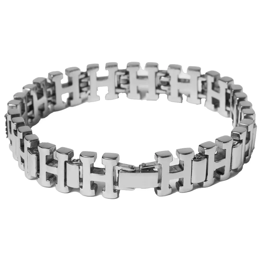 Huf H Link Silver L/XL Bracelet