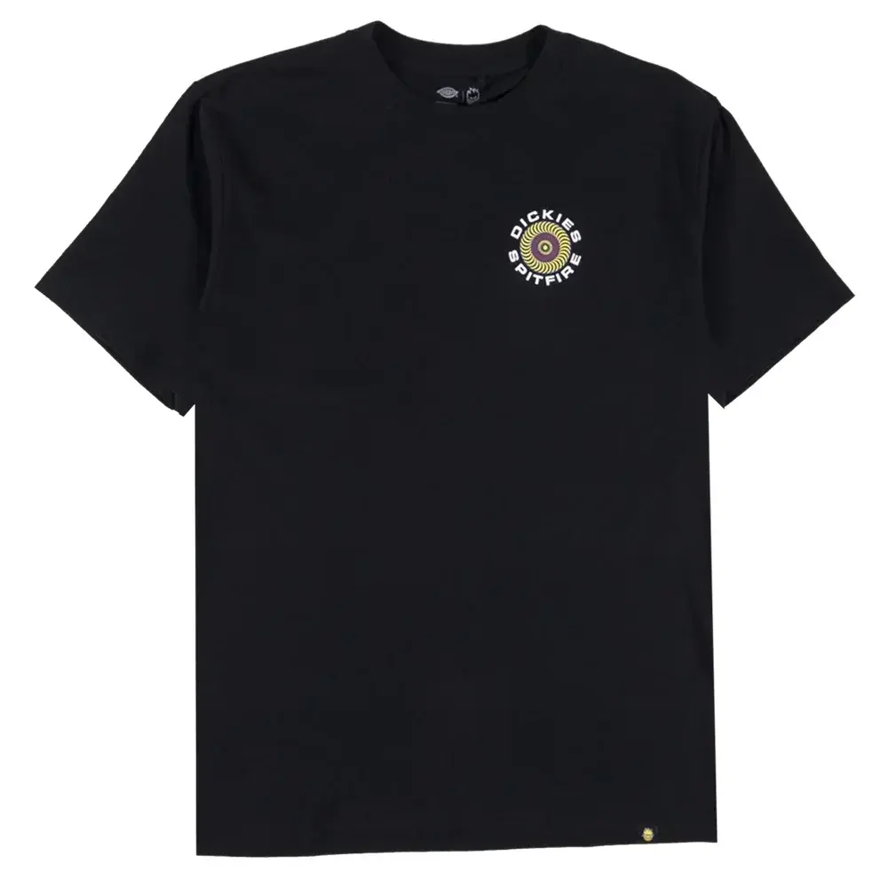 Dickies X Spitfire Black T-Shirt [Size: M]