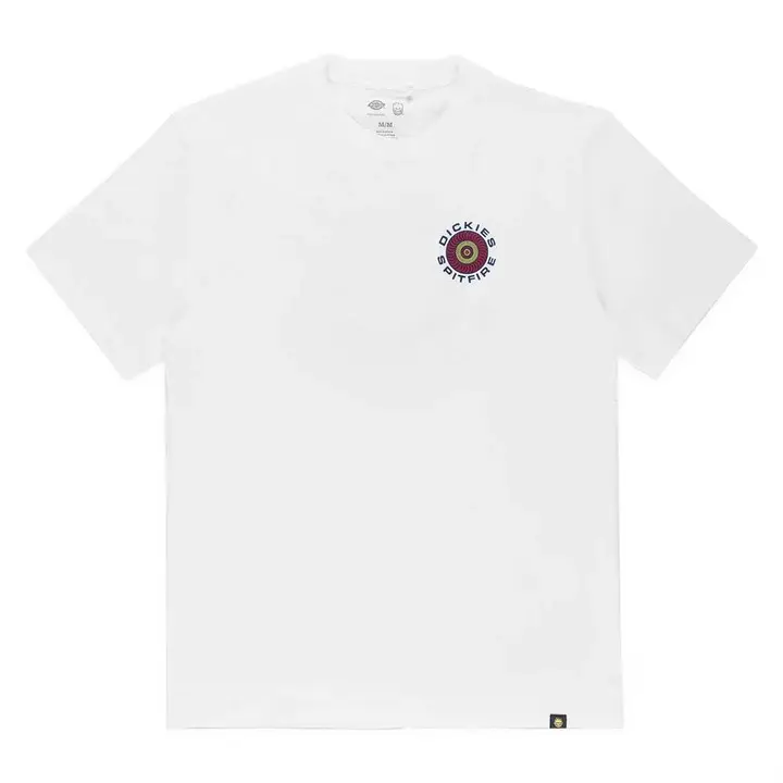 Dickies X Spitfire White T-Shirt [Size: M]