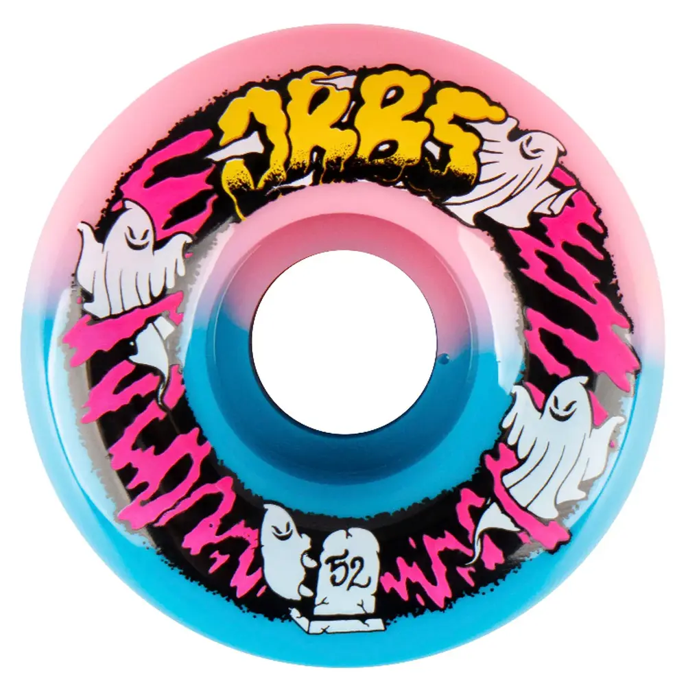 Welcome Orbs Apparitions Split Pink Blue 99A 52mm Skateboard Wheels