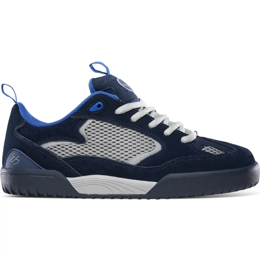 Es Quattro Navy Grey Royal Mens Skate Shoes [Size: US 10]