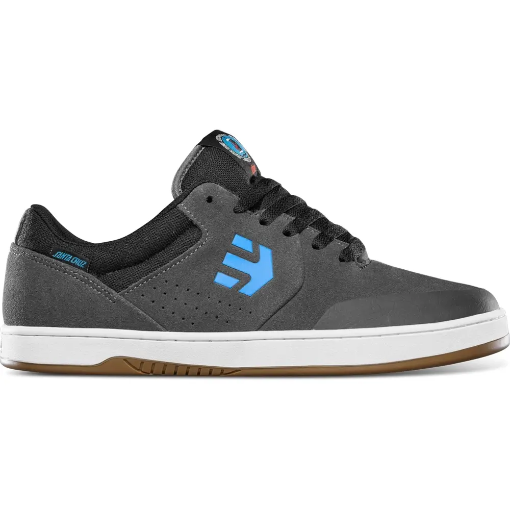 Etnies Marana X Santa Cruz Dark Grey Black Mens Skate Shoes [Size: US 9]