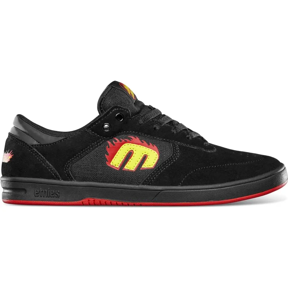 Etnies Windrow X Santa Cruz Black Red Black Mens Skate Shoes [Size: US 9]