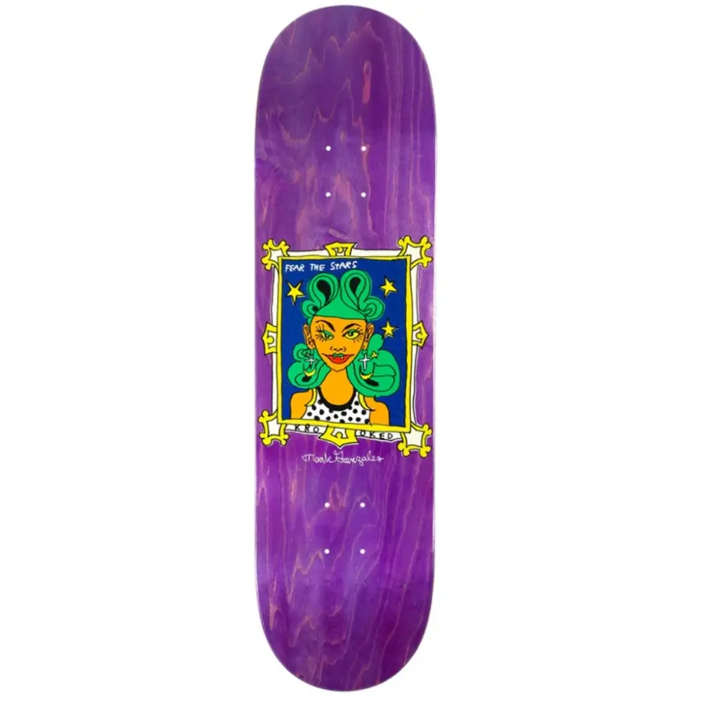 Krooked Fear Gonz 8.5 Skateboard Deck