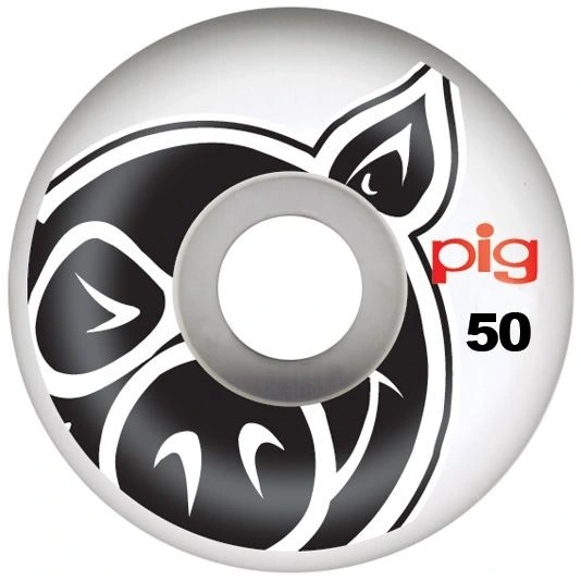 Pig Pro Line Pig Head 101A 50mm Skateboard Wheels