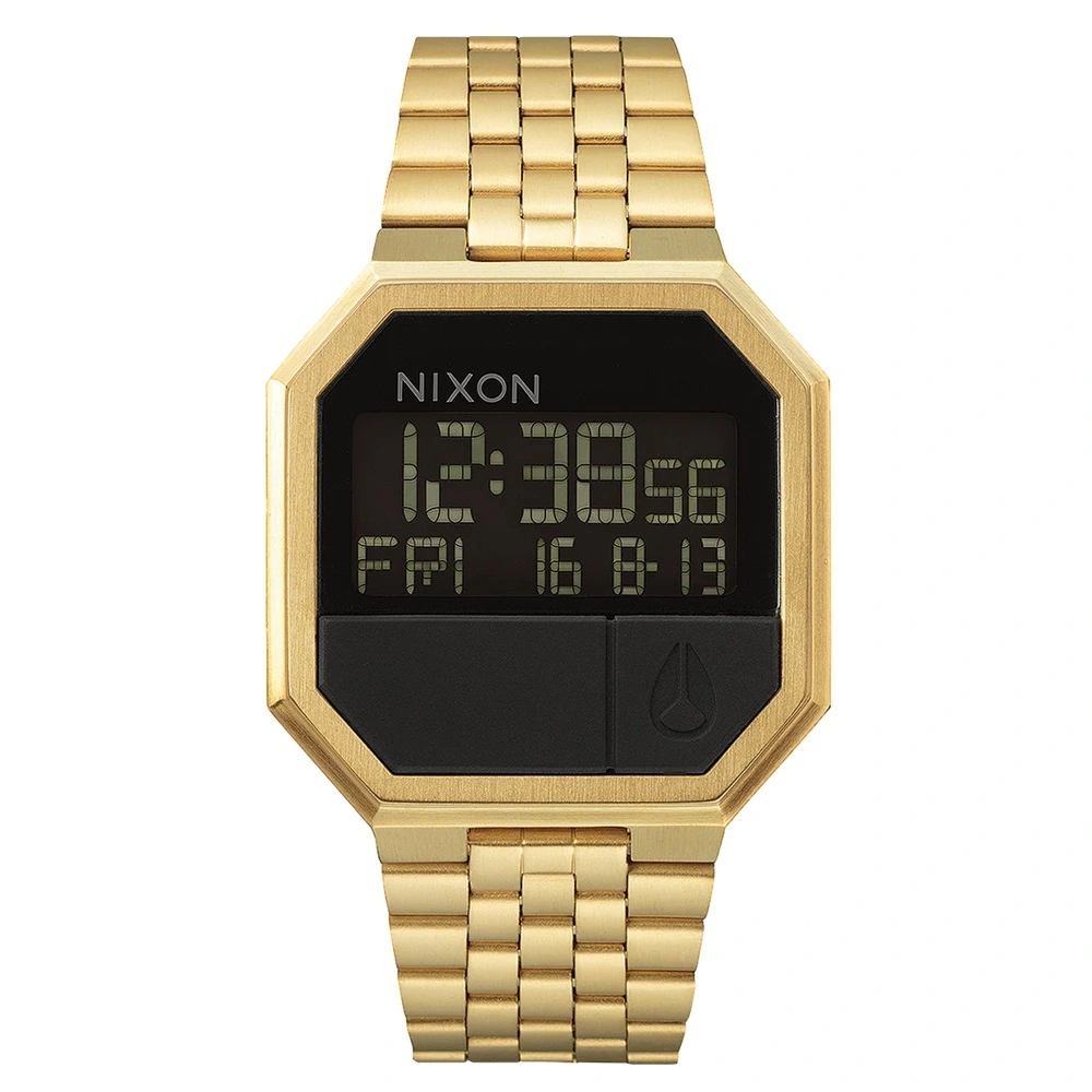 Nixon Re Run All Gold Watch