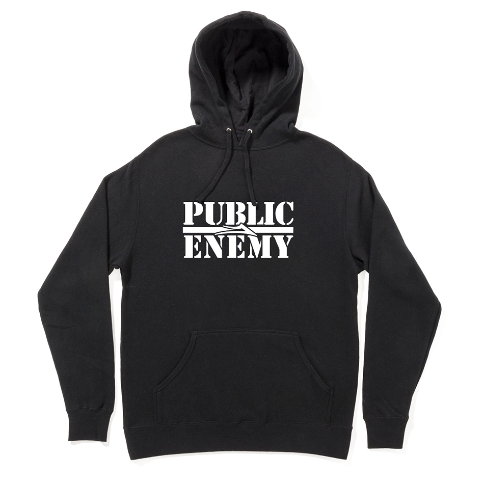 Lakai X Public Enemy Black Hoodie [Size: M]