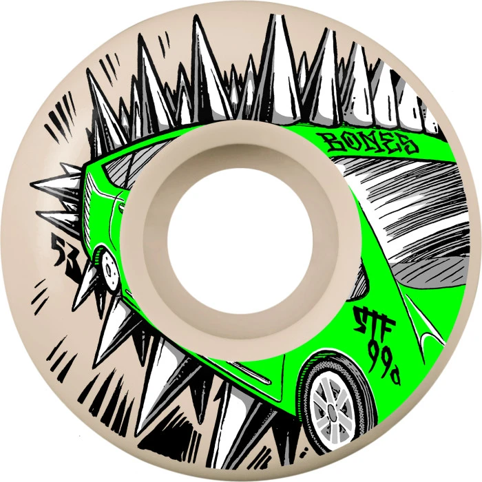 Bones Judas Prius Locks STF V2 99A 53mm Skateboard Wheels