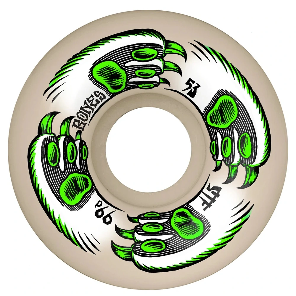 Bones Kitty Twister Sidecut STF V5 99A 53mm Skateboard Wheels