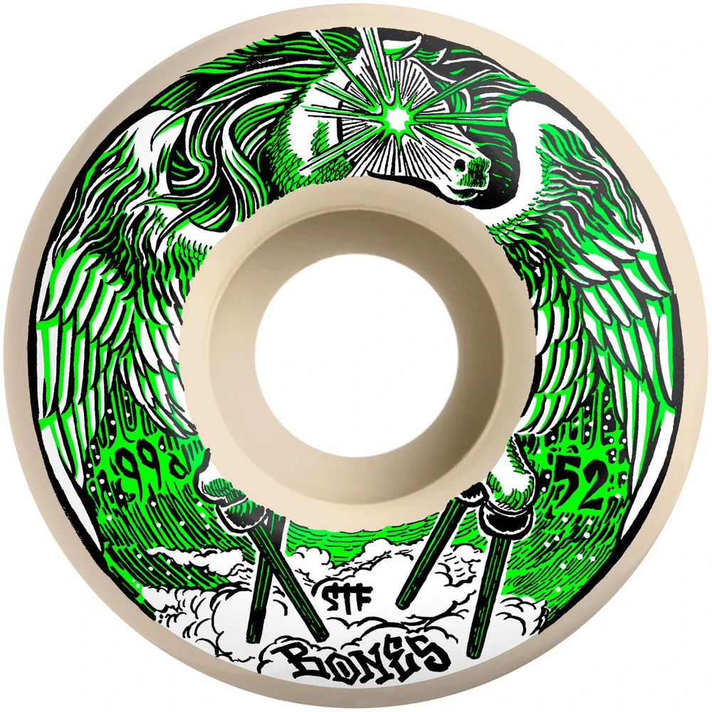 Bones Peg Leg Asus Standard STF V1 99A 52mm Skateboard Wheels