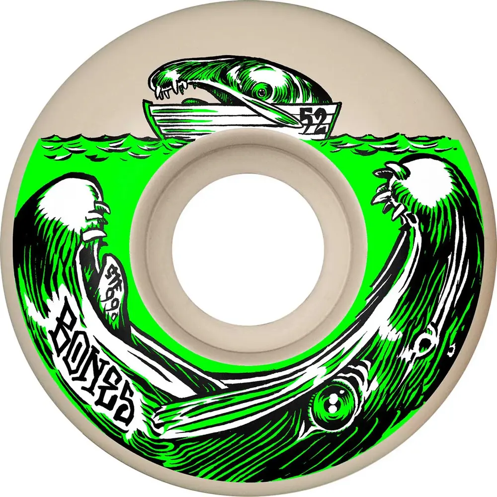 Bones Salmon Dinner Slims STF V3 99A 52mm Skateboard Wheels