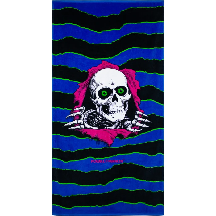 Powell Peralta Ripper Blacklight Towel