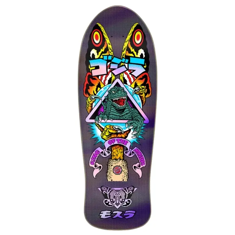 Santa Cruz X Godzilla Mothra Natas 10.538 Skateboard Deck