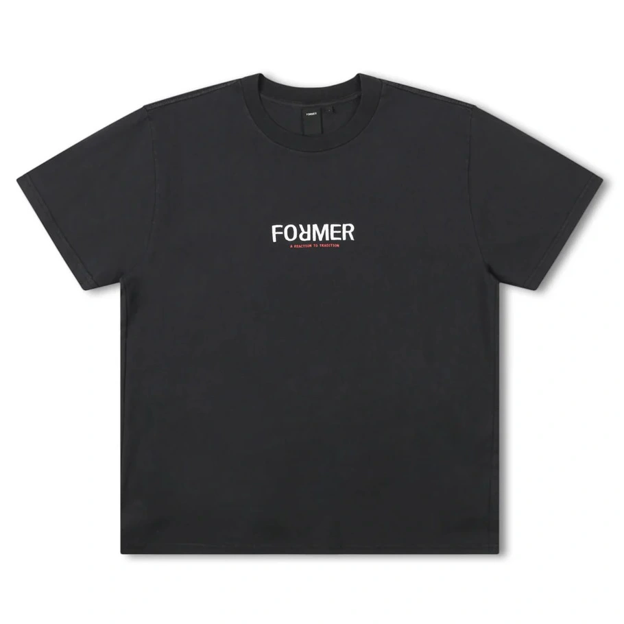 Former Legacy Reaction Washed Black T-Shirt [Size: L]