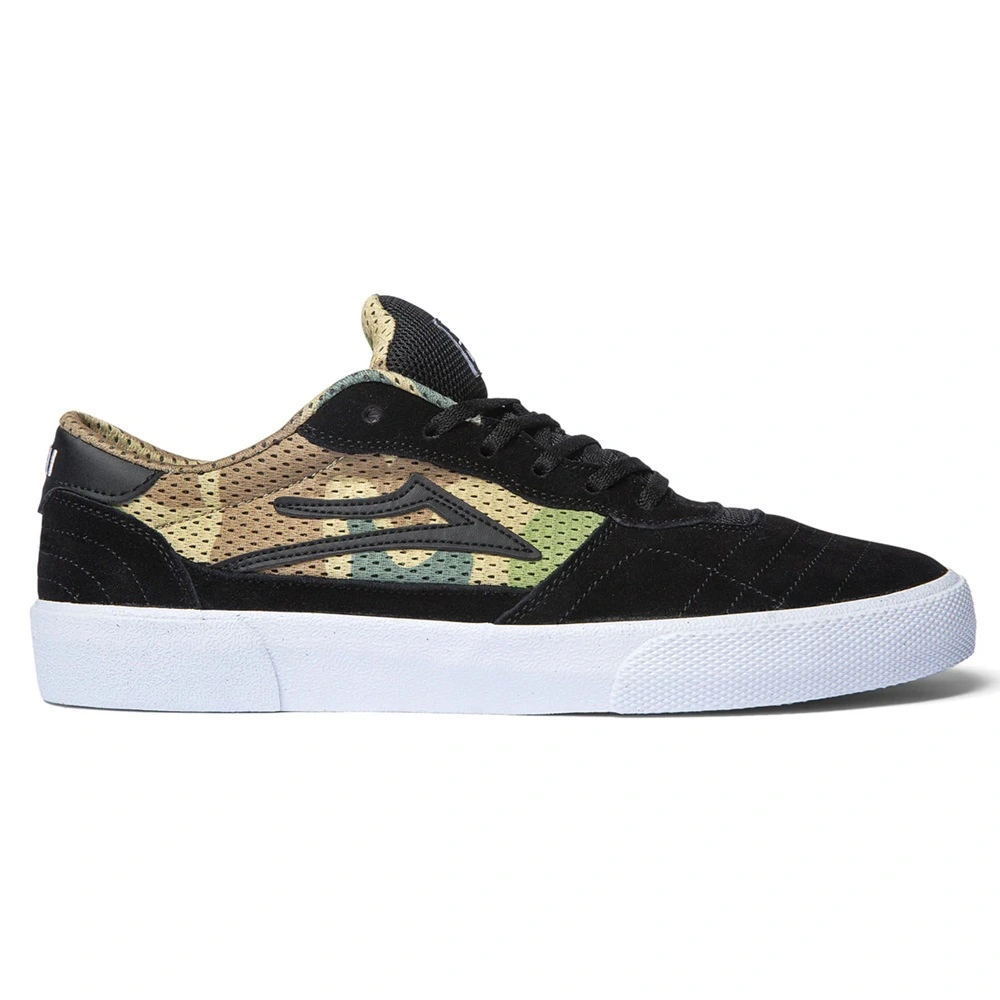 Lakai Cambridge Black Camo Mens Skate Shoes [Size: US 10]