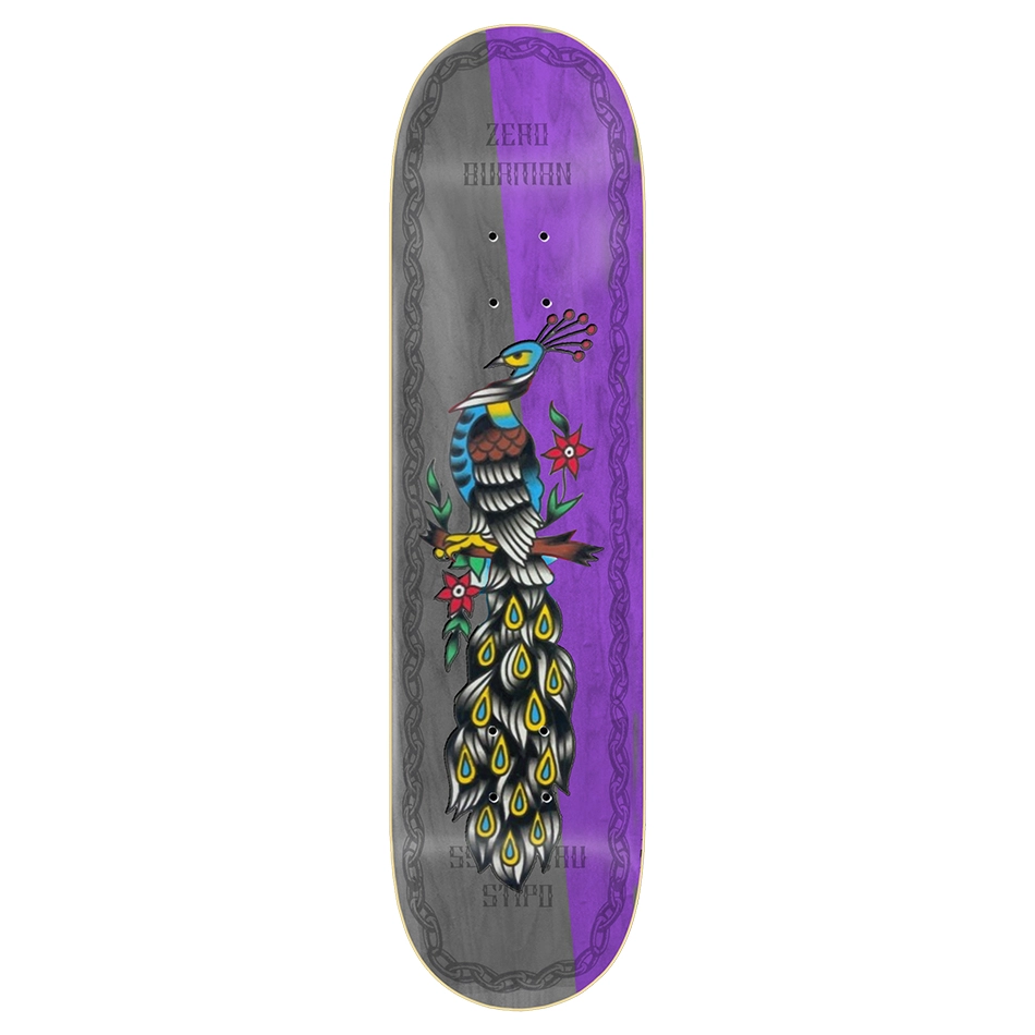 Zero X Stipo Dane Burman 8.25 Skateboard Deck