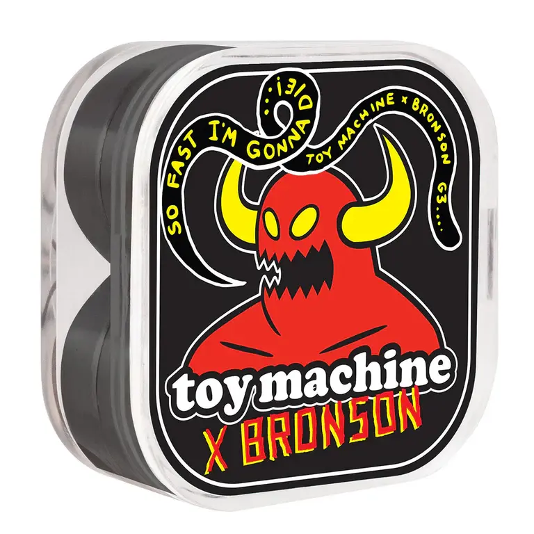 Bronson G3 Toy Machine 8Pk Skateboard Bearings