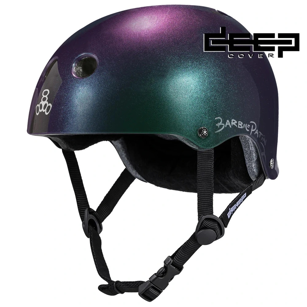 Triple 8 Certified Deep Cover Barbie Patin Helmet [Size: XS-S]