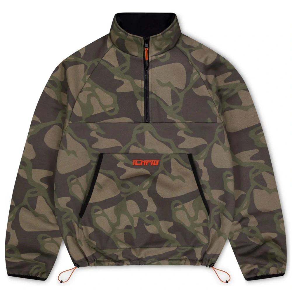 Ichpig Reversible Heat Lock Glyph Camo Black Jacket [Size: L]