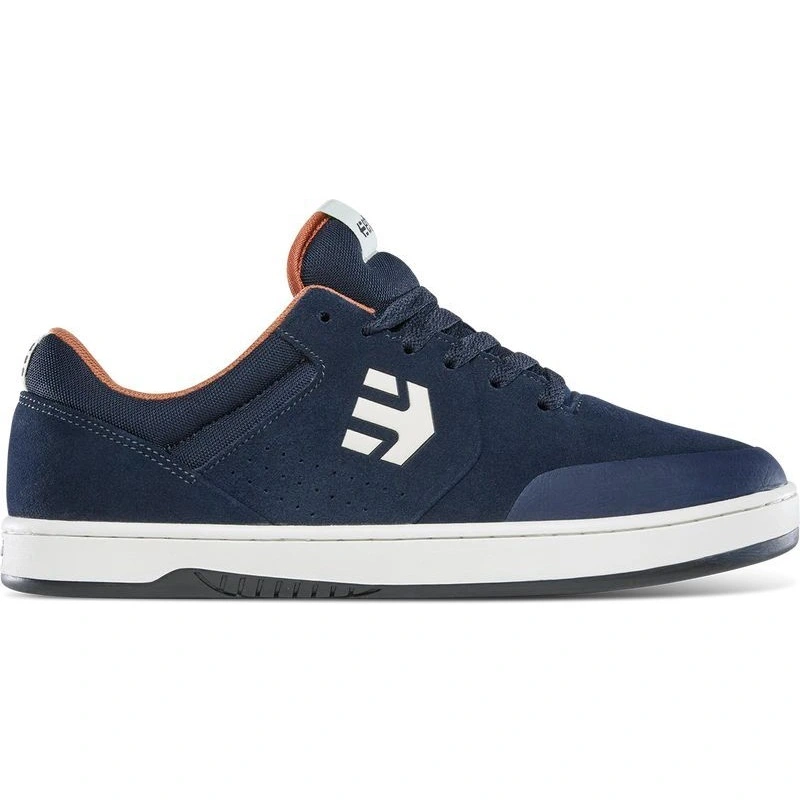 Etnies Marana Navy Brown White Mens Skate Shoes [Size: US 8]