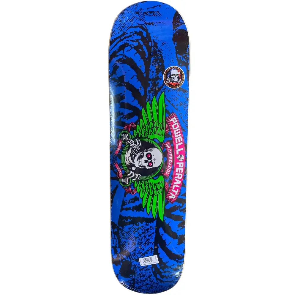 Powell Peralta Winged Ripper Blacklight 8.0 Skateboard Deck