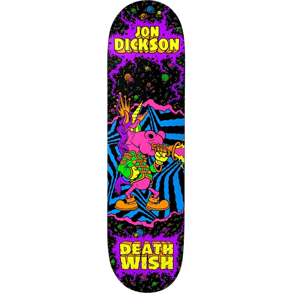 Deathwish Jon Dickson Lords Of The Underworld 8.38 Skateboard Deck