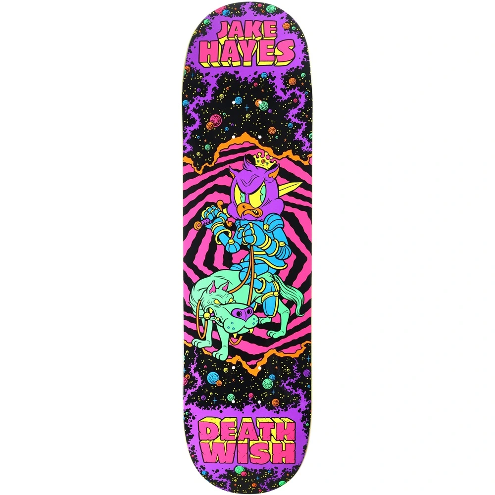 Deathwish Jake Hayes Lords Of The Underworld 8.25 Skateboard Deck