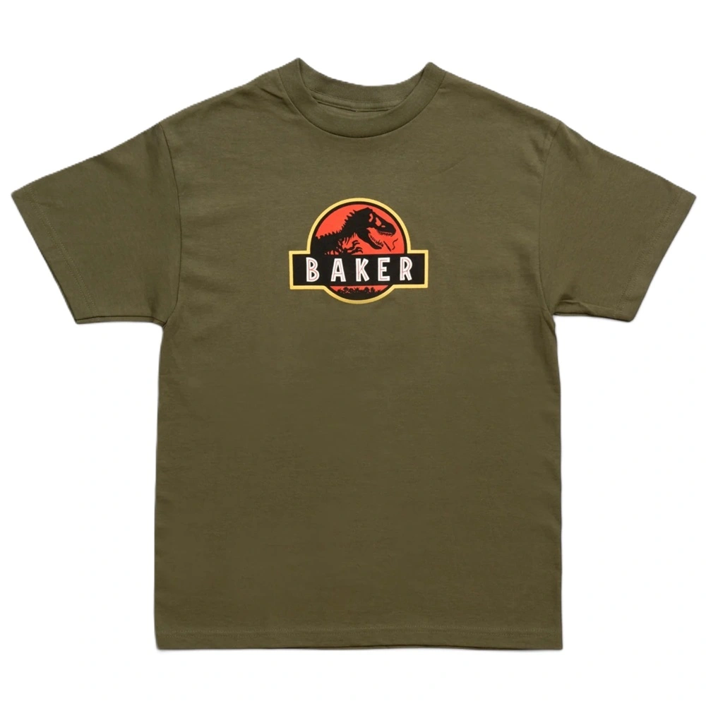 Baker Stoned Age Military Green T-Shirt [Size: M]