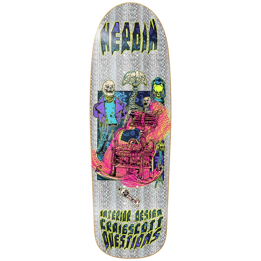 Heroin Craig Questions Hellscape 10.0 Skateboard Deck