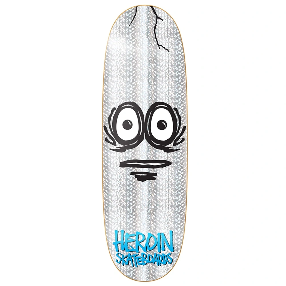 Heroin Very Big Holo Egg 10.0 Skateboard Deck