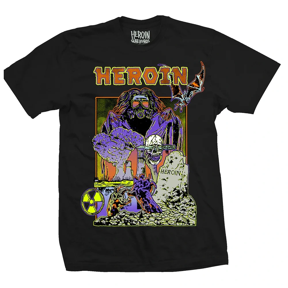 Heroin Hellscape Black T-Shirt [Size: M]