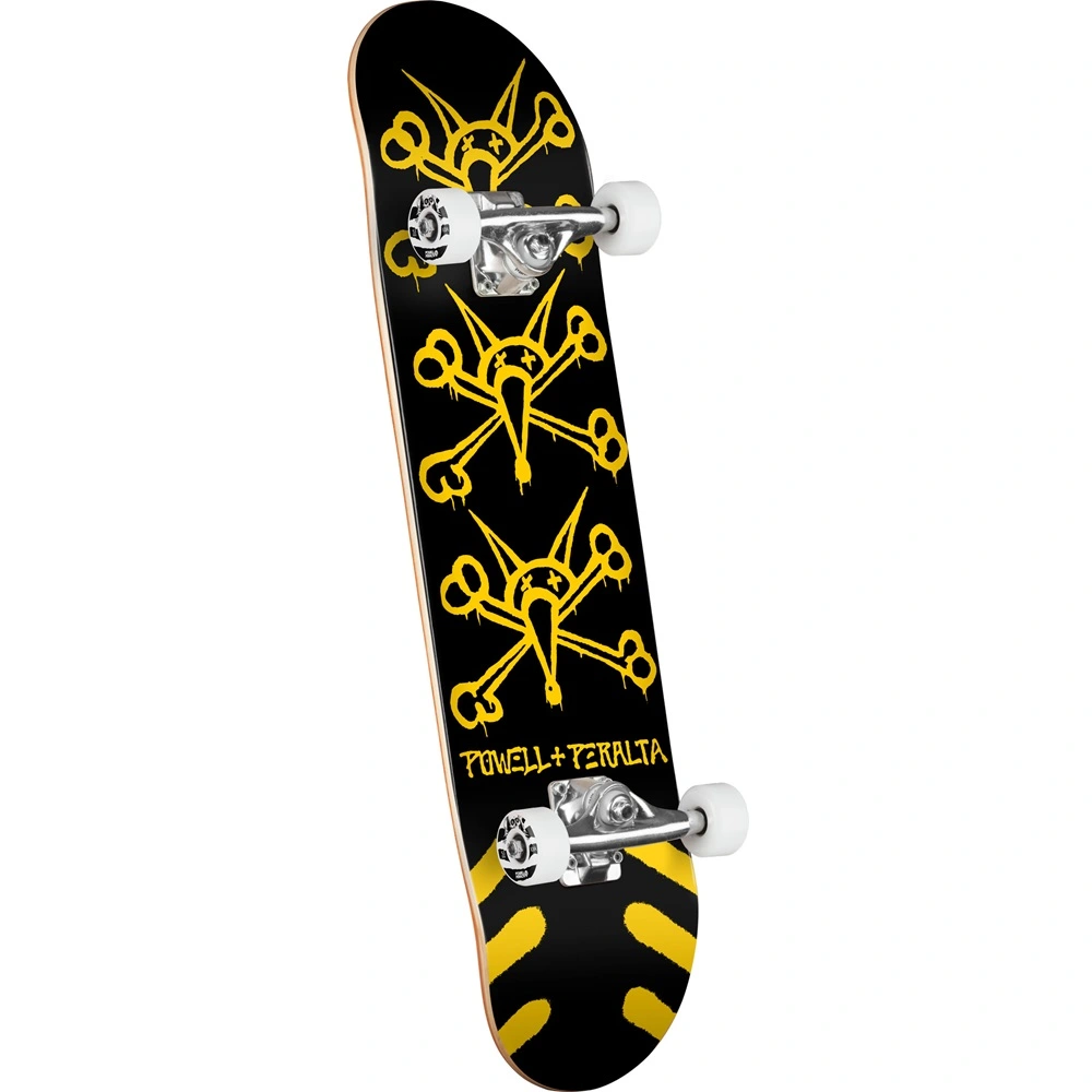 Powell Peralta Vato Rats Black Yellow 8.0 Complete Skateboard