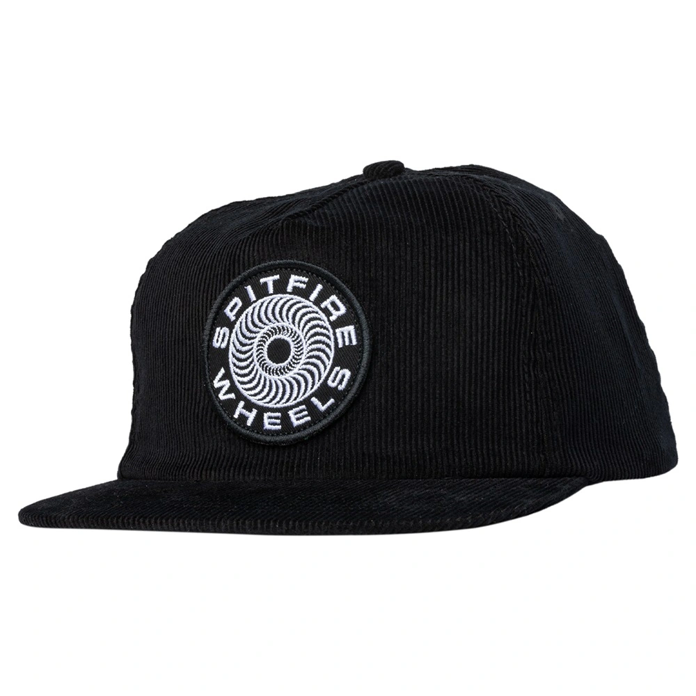 Spitfire Classic 87 Swirl Patch Black White Hat