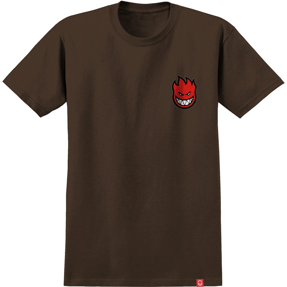 Spitfire Lil Bighead Fill Chocolate T-Shirt [Size: M]