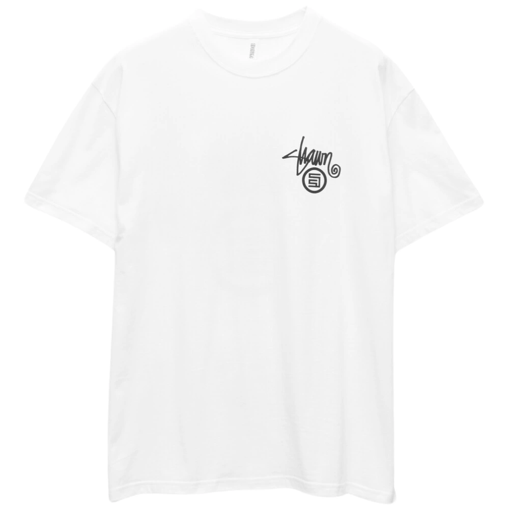 S-Double Shawn Dot White T-Shirt [Size: M]