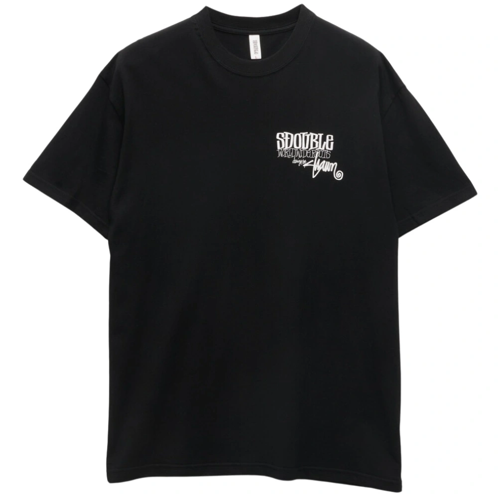 S-Double World Wide Roots Black T-Shirt [Size: XL]