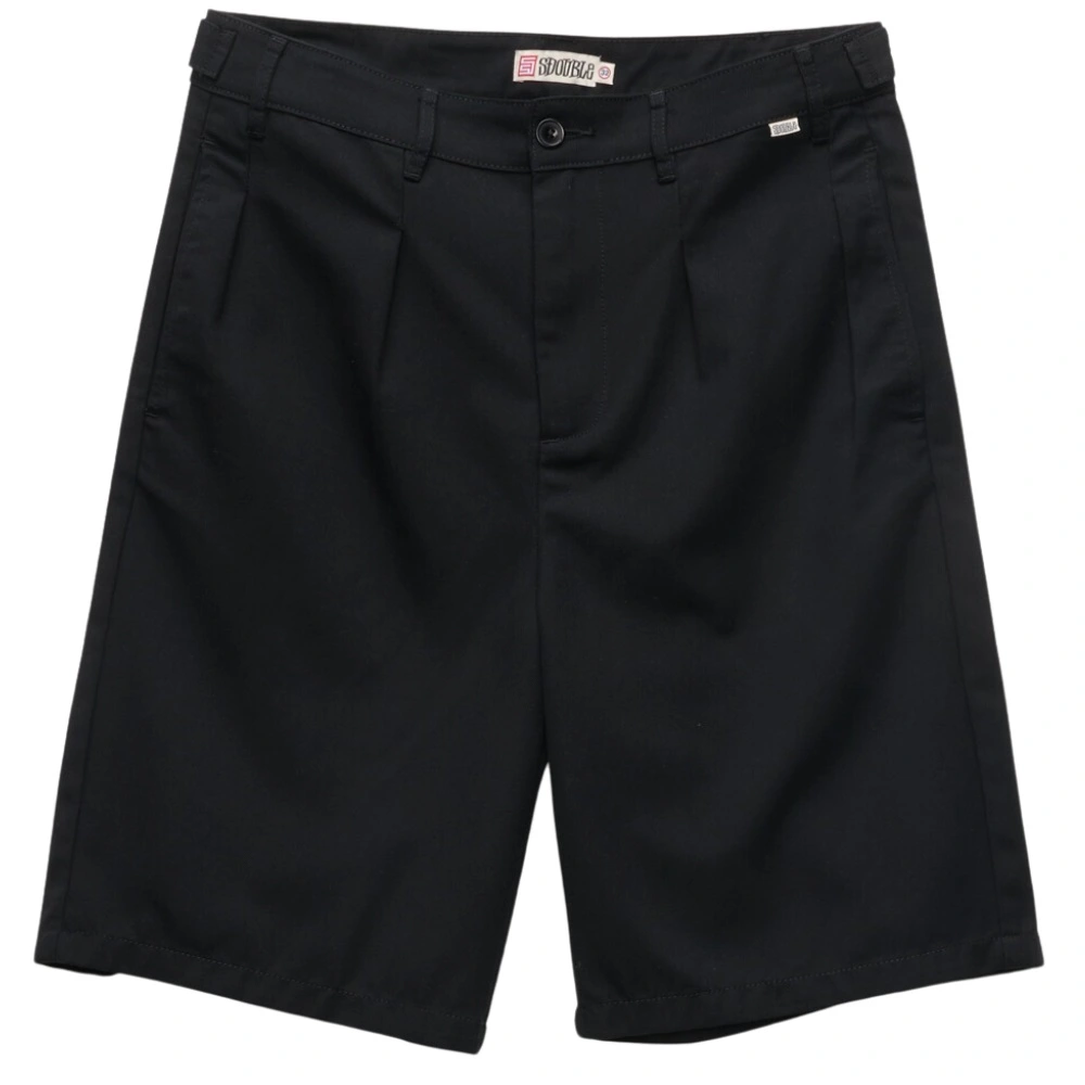 S-Double Gentleman Black Walk Shorts [Size: 30]