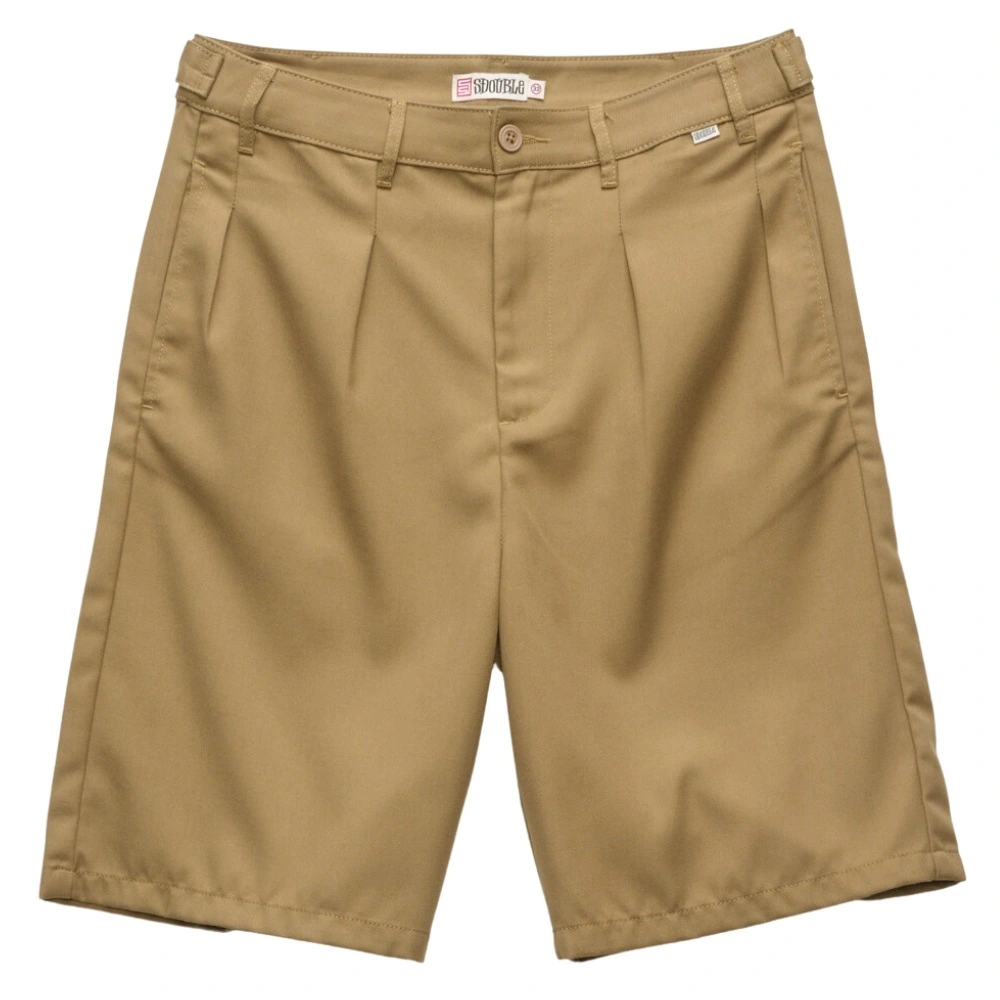 S-Double Gentleman Khaki Walk Shorts [Size: 32]